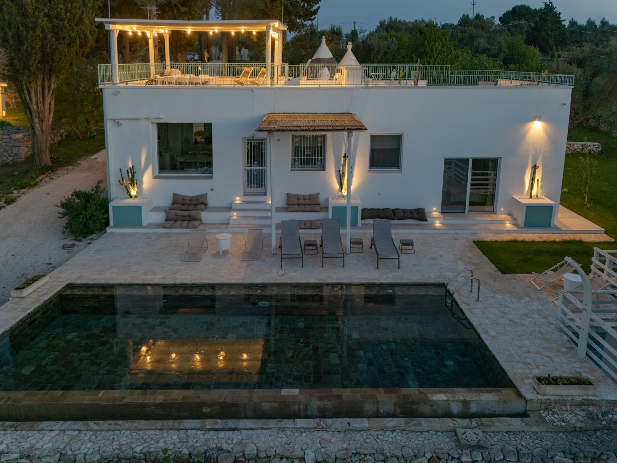 Trullo Turchese Fabiola Villa Ceglie Messapica Bagian luar foto