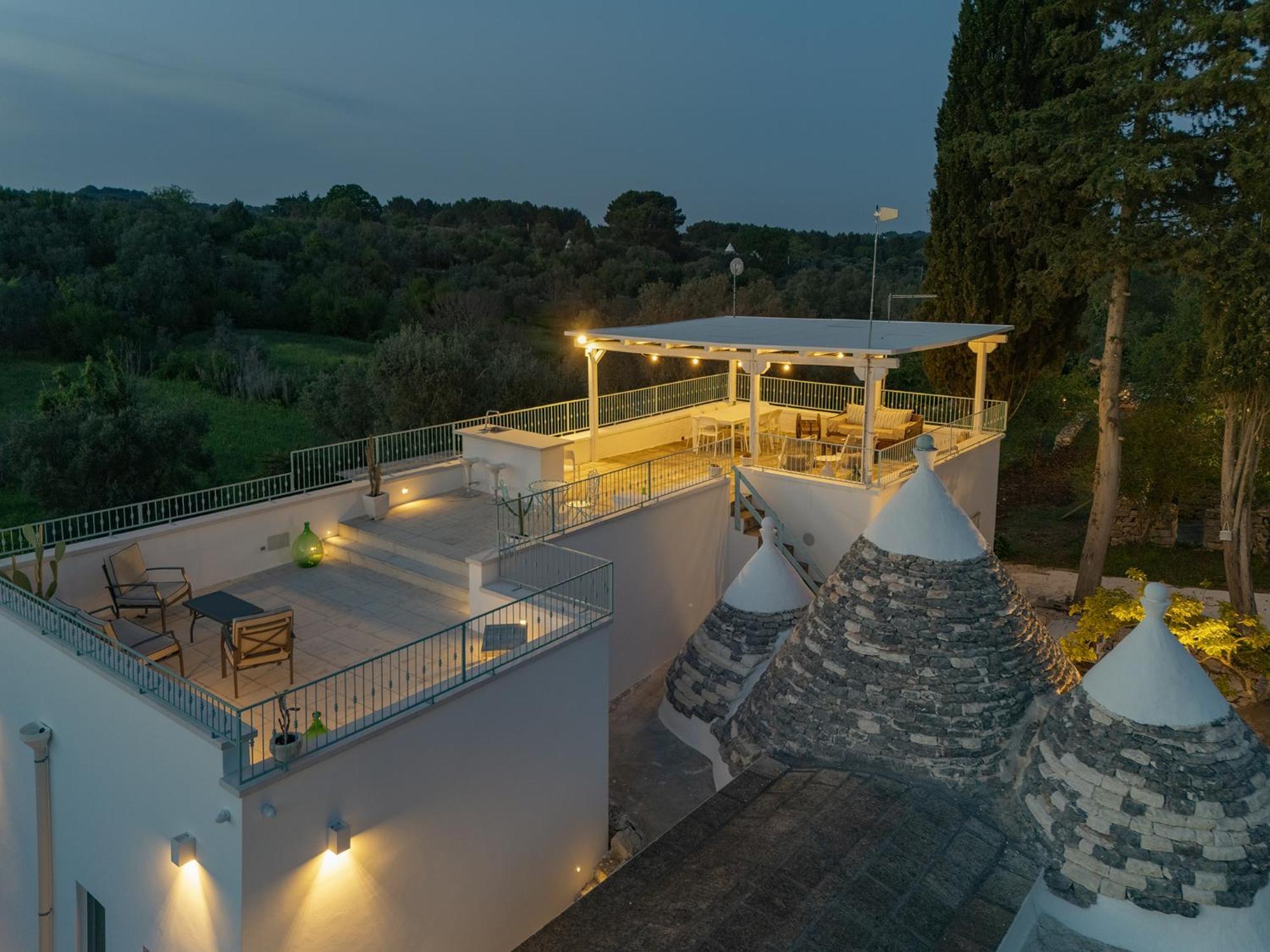 Trullo Turchese Fabiola Villa Ceglie Messapica Bagian luar foto