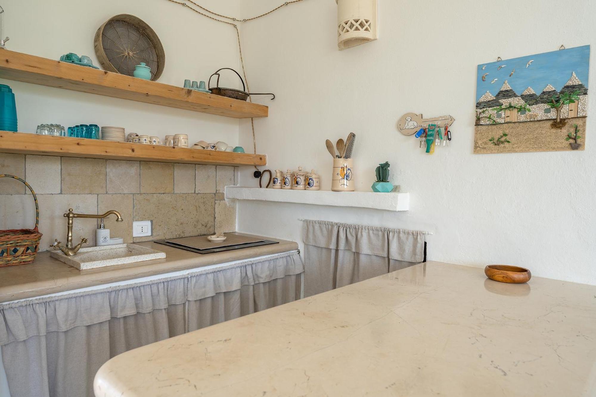 Trullo Turchese Fabiola Villa Ceglie Messapica Bagian luar foto